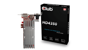 Видеокарта Club3D HD4350